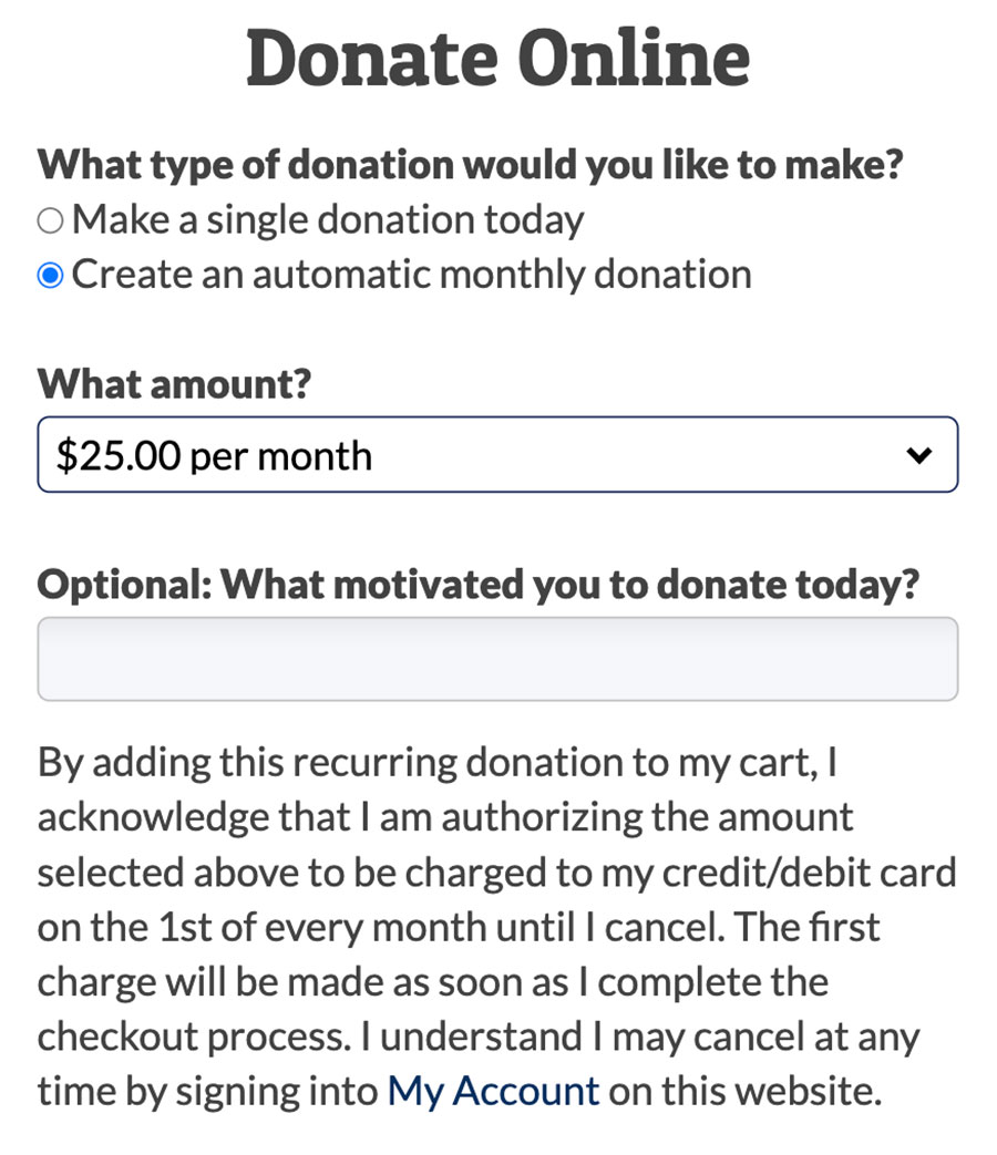 booster club online donation software